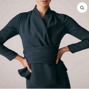 THE FOLD London Belleville Jacquard long sleeve top - new. Size 6 (like 4-6)